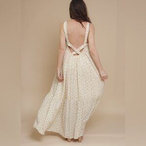 In Loom • Criss Cross Open Back Maxi Dress